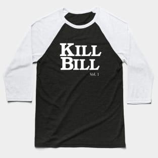 Kill Bill vol 1 Baseball T-Shirt
